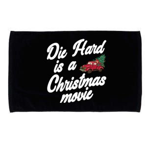 Funny Hard Christmas Movie Microfiber Hand Towel