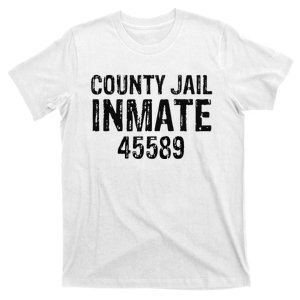 funyn Halloween County Jail Inmate Prisoner Costume Party T-Shirt