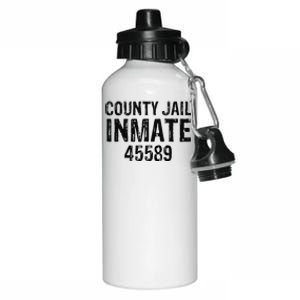 funyn Halloween County Jail Inmate Prisoner Costume Party Aluminum Water Bottle