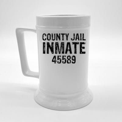 funyn Halloween County Jail Inmate Prisoner Costume Party Beer Stein