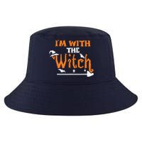 Funny Halloween Couple: Im With The Witch Cool Comfort Performance Bucket Hat