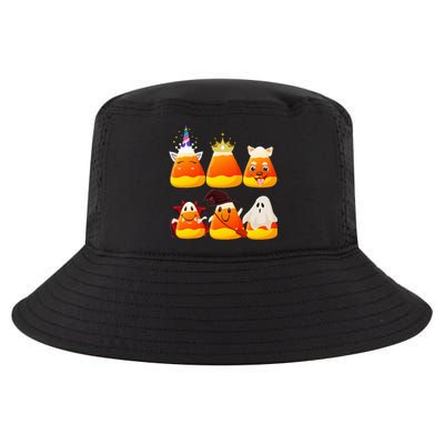 Funny Halloween Candy Corn Ghosts Witch Costume Cool Comfort Performance Bucket Hat