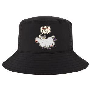 Funny Halloween Cow Moo I Mean Boo Cool Comfort Performance Bucket Hat