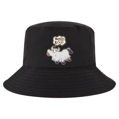 Funny Halloween Cow Moo I Mean Boo Cool Comfort Performance Bucket Hat