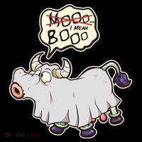 Funny Halloween Cow Moo I Mean Boo City Backpack