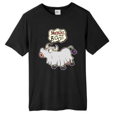 Funny Halloween Cow Moo I Mean Boo Tall Fusion ChromaSoft Performance T-Shirt