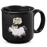 Funny Halloween Cow Moo I Mean Boo 15oz Campfire Ceramic Mug
