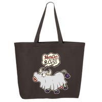 Funny Halloween Cow Moo I Mean Boo 25L Jumbo Tote
