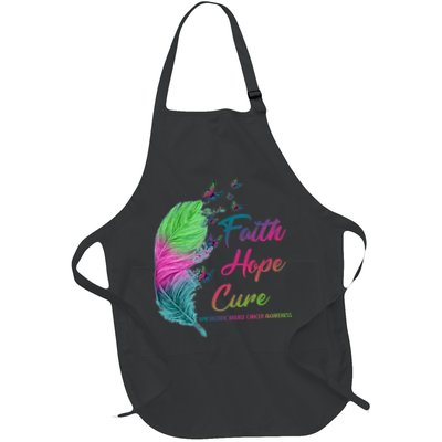 Faith Hope Cure Metastatic Breast Cancer Feather Apron