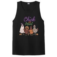 Funny Halloween Chicken Chick Or Treat Ghost Chickens Gift PosiCharge Competitor Tank