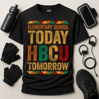 Future Hbcu College Elementary School Today Hbcu Tomorrow Cooling Performance Crew T-Shirt