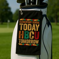 Future Hbcu College Elementary School Today Hbcu Tomorrow Golf Towel