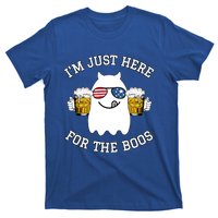 Funny Halloween Costume Gift Im Just Here For The Boos Gift T-Shirt