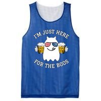 Funny Halloween Costume Gift Im Just Here For The Boos Gift Mesh Reversible Basketball Jersey Tank