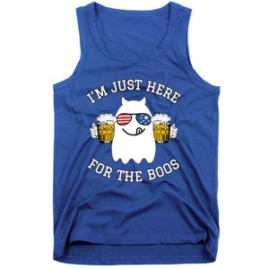 Funny Halloween Costume Gift Im Just Here For The Boos Gift Tank Top