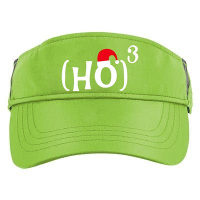 Funny Ho Cubed Christmas Math Gift Adult Drive Performance Visor