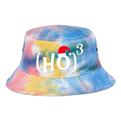 Funny Ho Cubed Christmas Math Gift Tie Dye Newport Bucket Hat