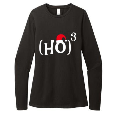 Funny Ho Cubed Christmas Math Gift Womens CVC Long Sleeve Shirt