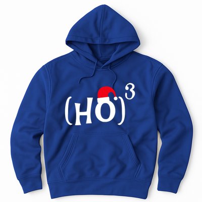 Funny Ho Cubed Christmas Math Gift Hoodie