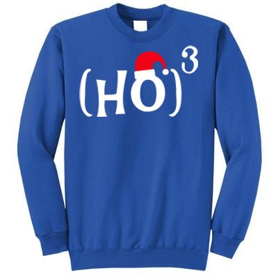 Funny Ho Cubed Christmas Math Gift Sweatshirt