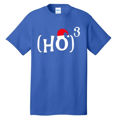 Funny Ho Cubed Christmas Math Gift Tall T-Shirt