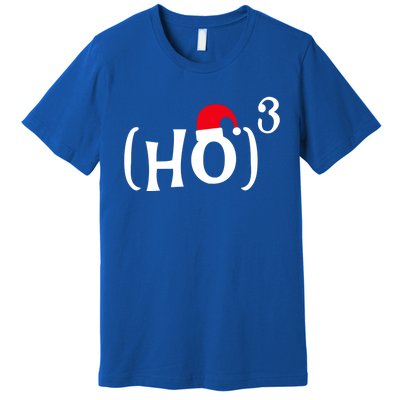 Funny Ho Cubed Christmas Math Gift Premium T-Shirt