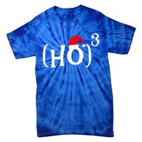 Funny Ho Cubed Christmas Math Gift Tie-Dye T-Shirt