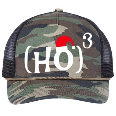 Funny Ho Cubed Christmas Math Gift Retro Rope Trucker Hat Cap