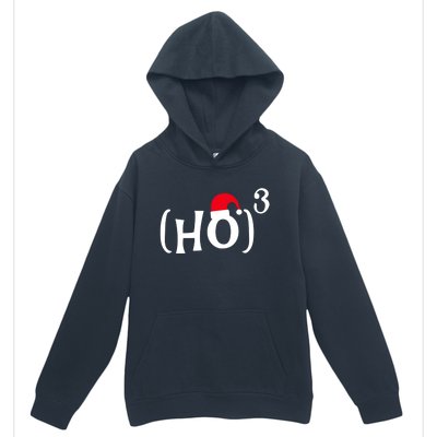 Funny Ho Cubed Christmas Math Gift Urban Pullover Hoodie