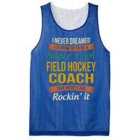 Field Hockey Coach Funny Thank You Funny Gift Appreciation Gift Mesh Reversible Basketball Jersey Tank