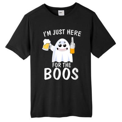 Funny Halloween, Cute Halloween, I'm Just Here For The Boos Costume Tall Fusion ChromaSoft Performance T-Shirt