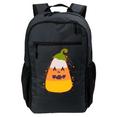 Funny Halloween Candy Corn Pumpkin Daily Commute Backpack