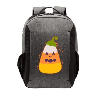 Funny Halloween Candy Corn Pumpkin Vector Backpack