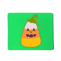 Funny Halloween Candy Corn Pumpkin Mousepad