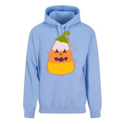 Funny Halloween Candy Corn Pumpkin Unisex Surf Hoodie