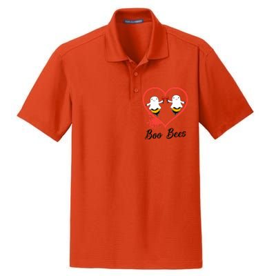 Funny Halloween Cute Gift Boo Bees Gift Dry Zone Grid Polo