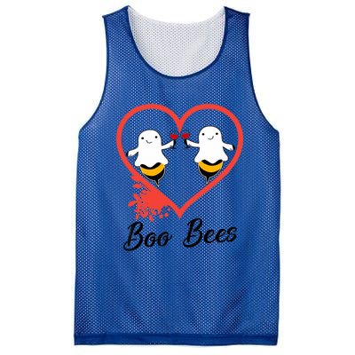 Funny Halloween Cute Gift Boo Bees Gift Mesh Reversible Basketball Jersey Tank