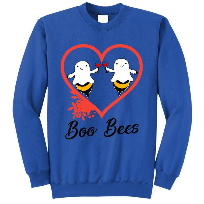 Funny Halloween Cute Gift Boo Bees Gift Tall Sweatshirt