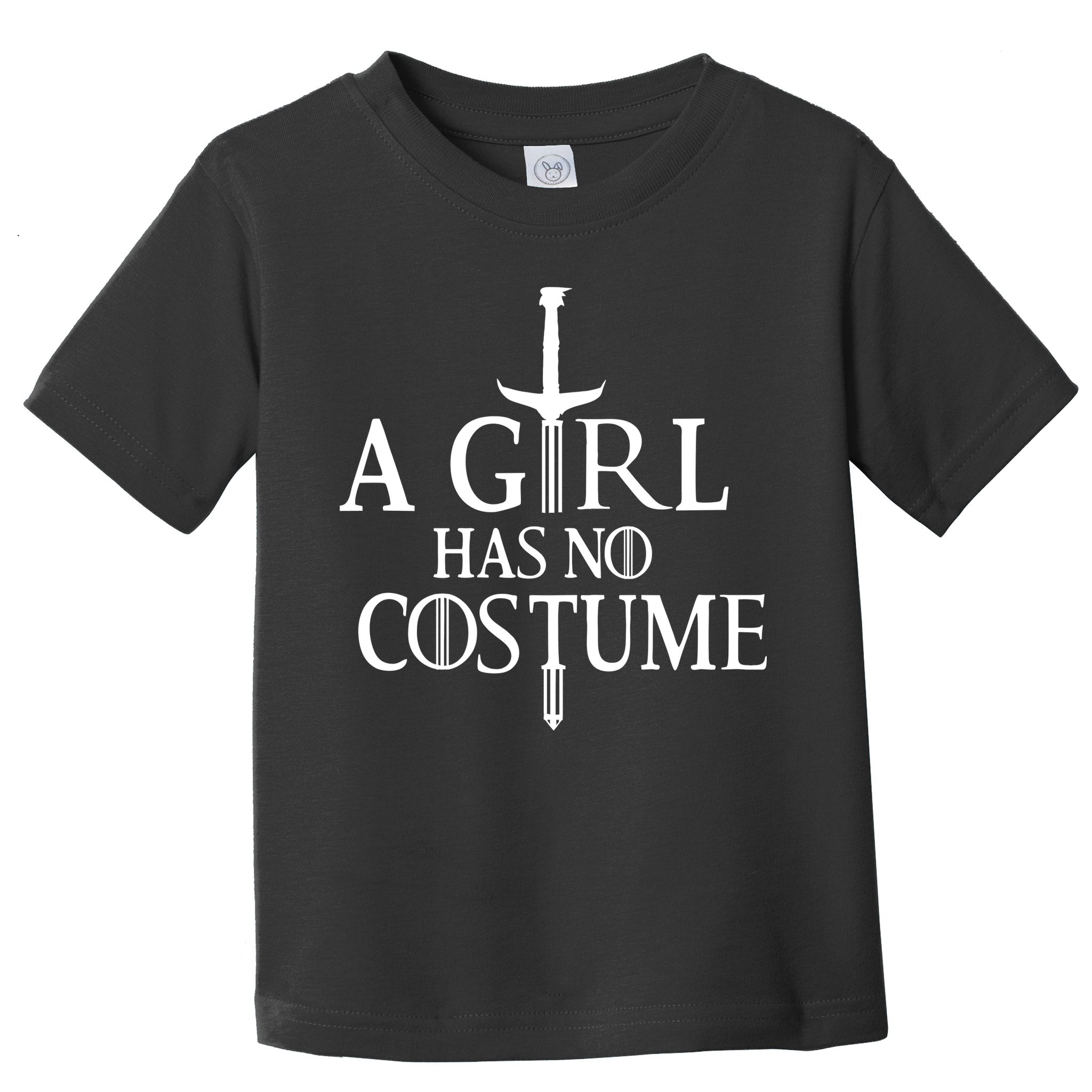 Funny Halloween, Cute Halloween, A Girl Has No Costume Toddler T-Shirt