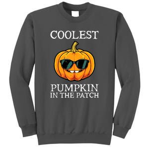 Funny Halloween Coolest Pumpkin In The Patch Gift Tall Sweatshirt