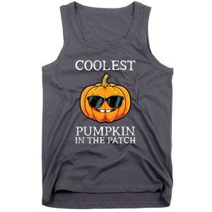 Funny Halloween Coolest Pumpkin In The Patch Gift Tank Top