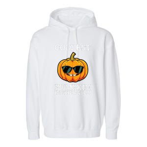 Funny Halloween Coolest Pumpkin In The Patch Gift Garment-Dyed Fleece Hoodie