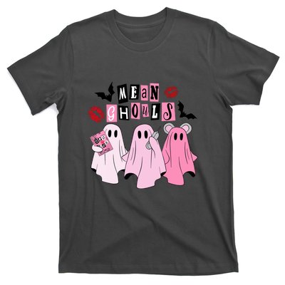 Funny Halloween Cute Ghost Mean Ghouls Spooky Season Gift T-Shirt