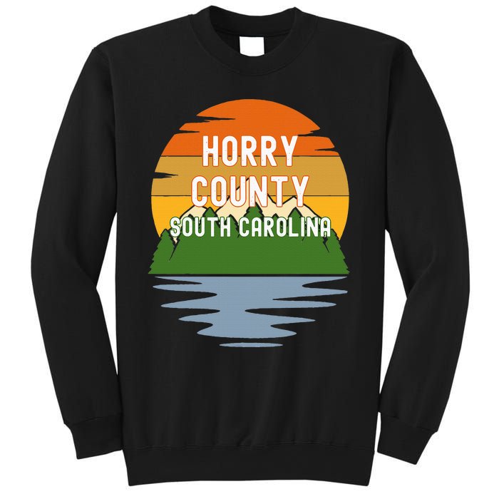 From Horry County South Carolina Vintage Sunset Sweatshirt