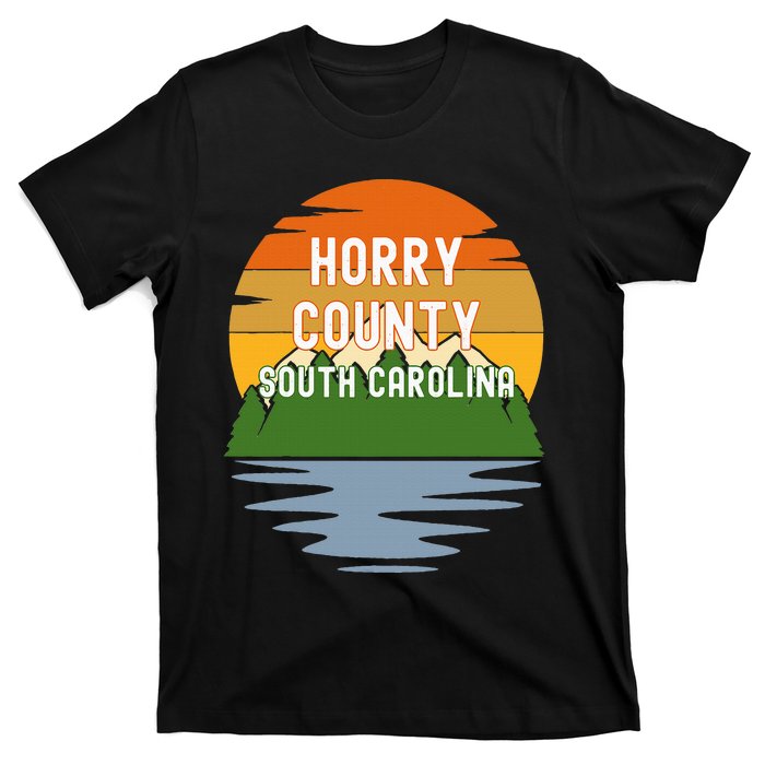 From Horry County South Carolina Vintage Sunset T-Shirt