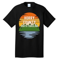 From Horry County South Carolina Vintage Sunset Tall T-Shirt