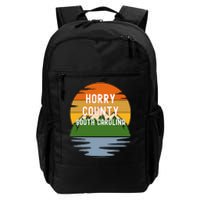 From Horry County South Carolina Vintage Sunset Daily Commute Backpack