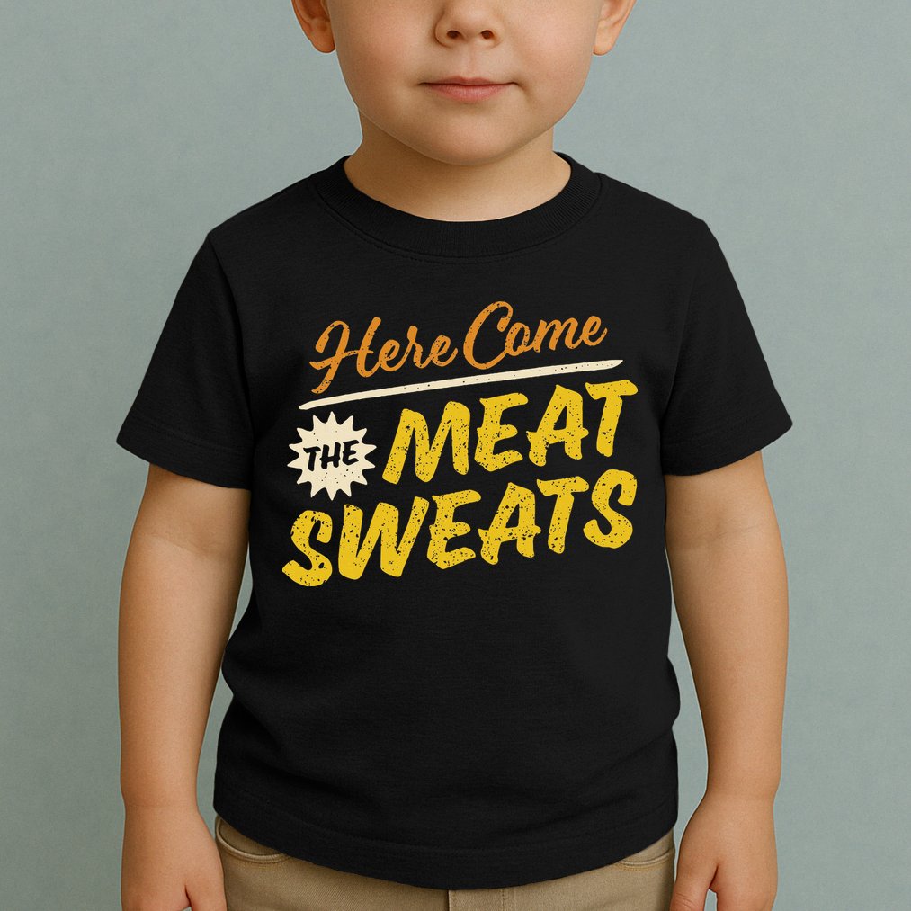 Funny Here Come The Meat Sweats Toddler T-Shirt