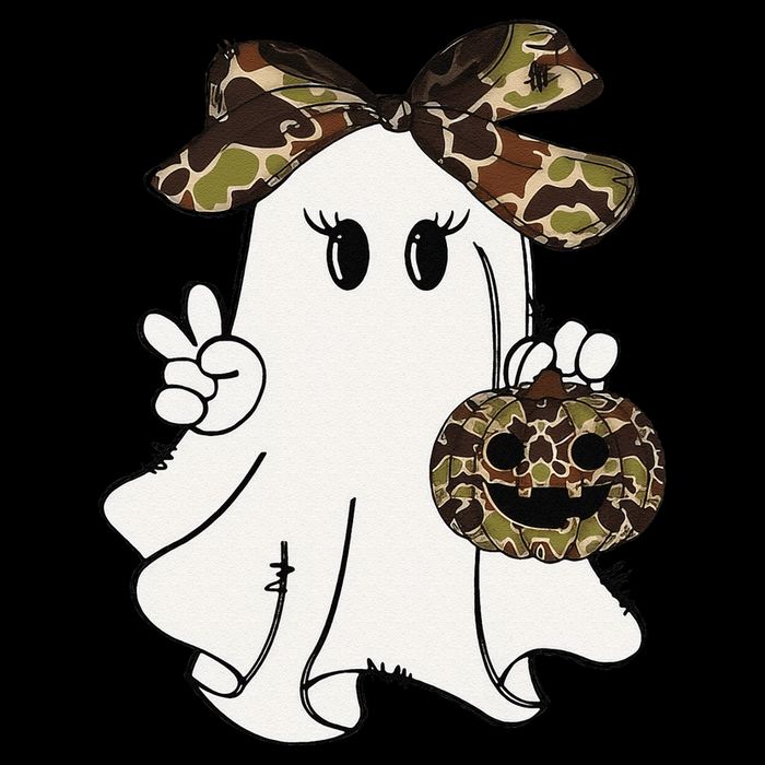 Funny Halloween Camouflage Camo Ghost Hello Hunting Season Gift City Backpack