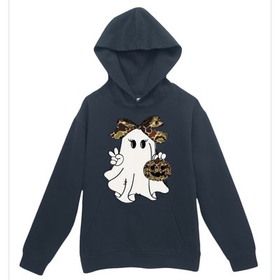 Funny Halloween Camouflage Camo Ghost Hello Hunting Season Gift Urban Pullover Hoodie